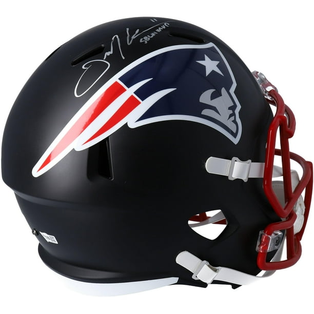 Julian Edelman New England Patriots Signed Autograph Speed Full Size Helmet Fanatics Authentic Certified